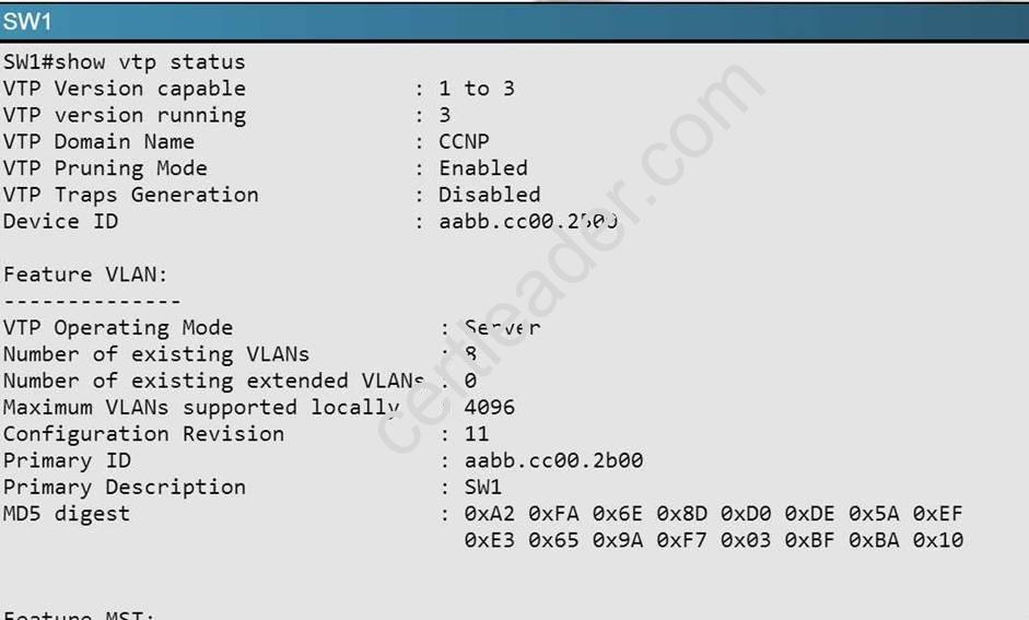 300-115 dumps exhibit