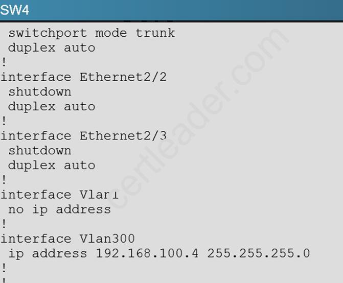 300-135 dumps exhibit