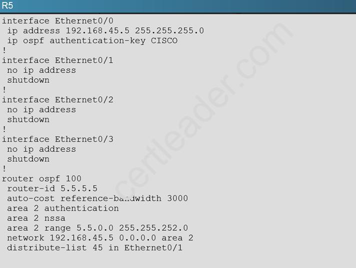 300-135 dumps exhibit