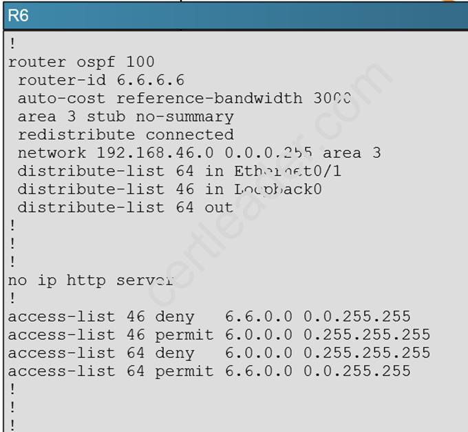 300-135 dumps exhibit