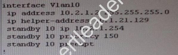 300-135 dumps exhibit