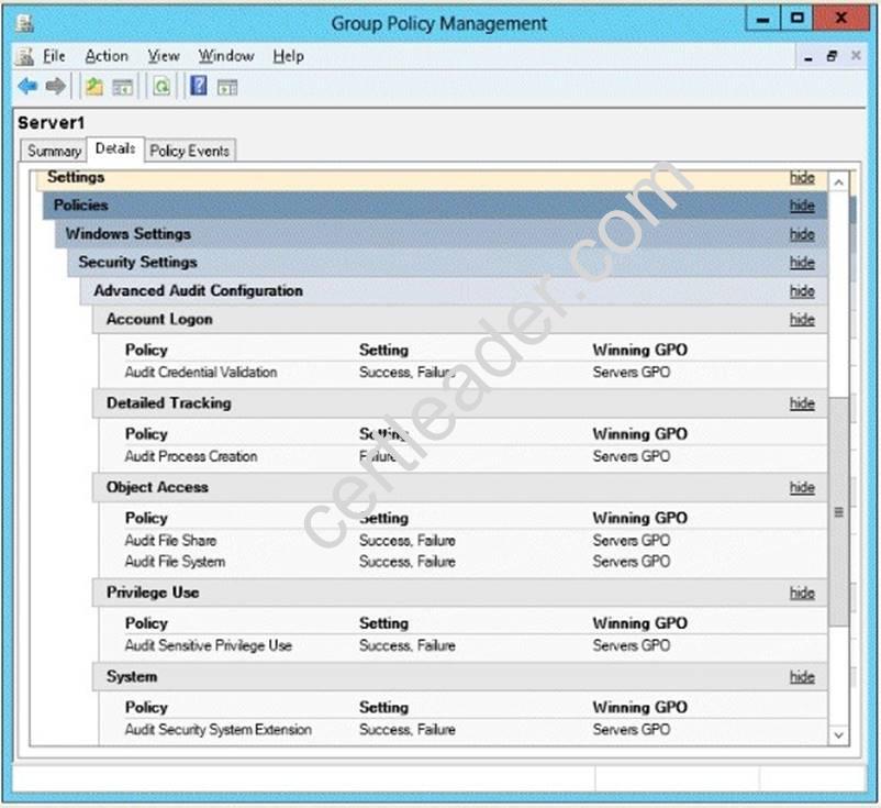 70-411 dumps exhibit