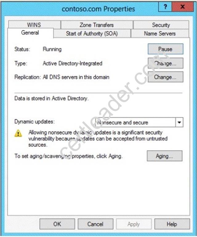 70-411 dumps exhibit