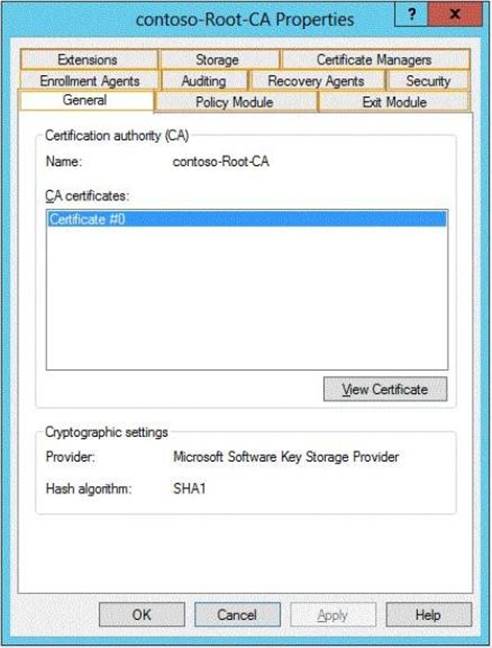 70-412 dumps exhibit