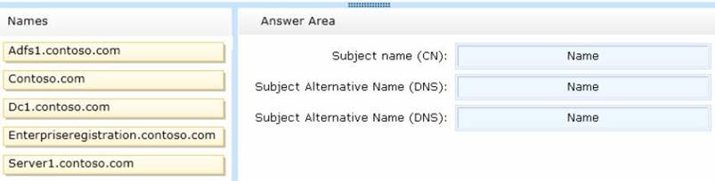 70-412 dumps exhibit