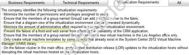 70-414 dumps exhibit