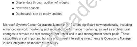 70-414 dumps exhibit