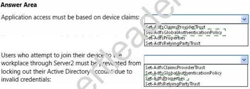 70-414 dumps exhibit