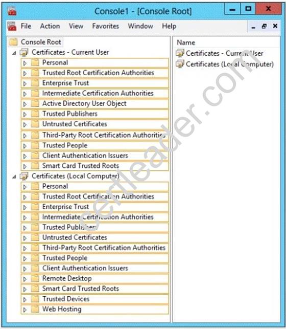 70-417 dumps exhibit