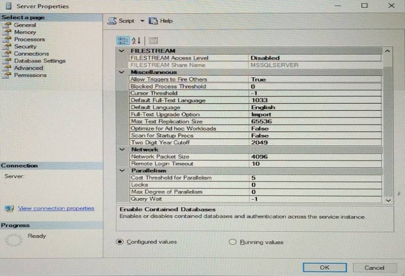 70-462 dumps exhibit