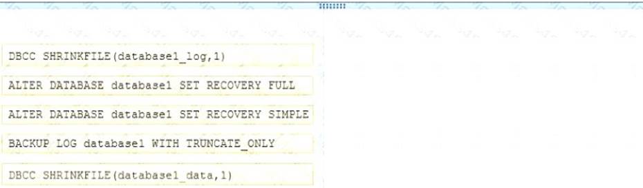 70-464 dumps exhibit