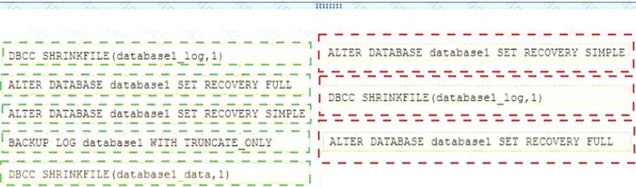70-464 dumps exhibit