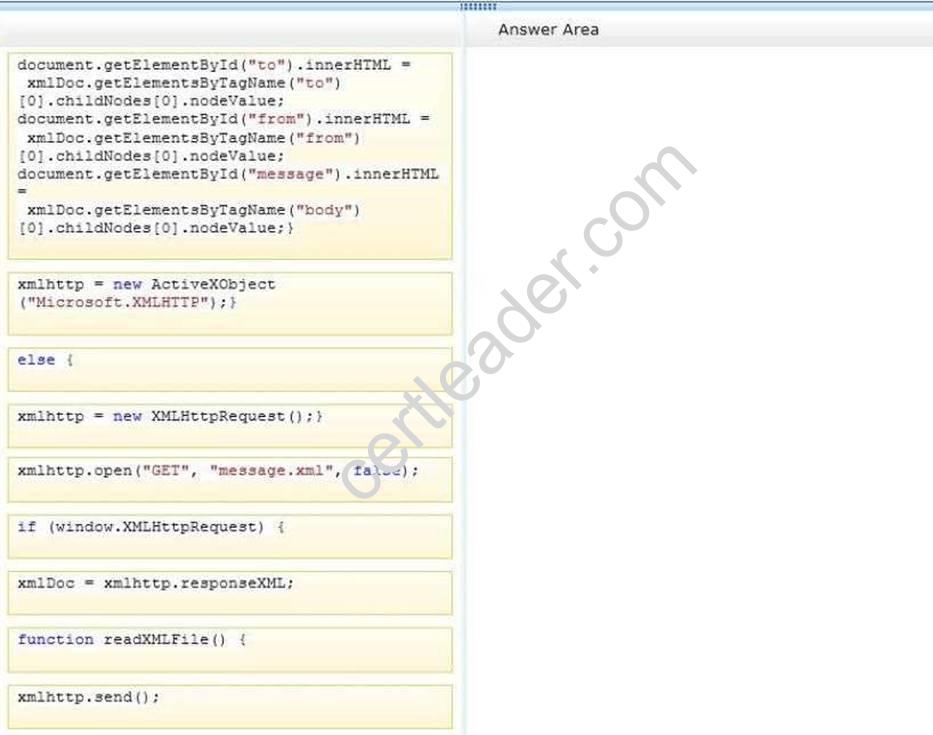 70-480 dumps exhibit