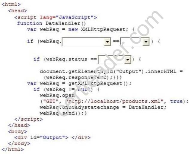 70-480 dumps exhibit