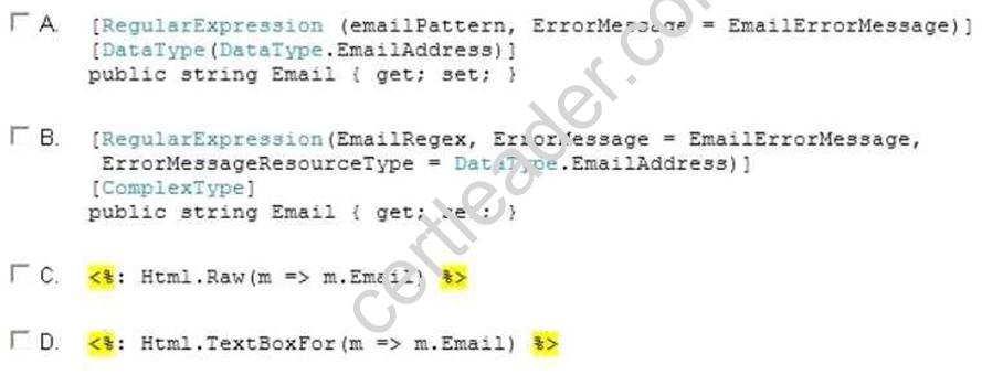 70-486 dumps exhibit