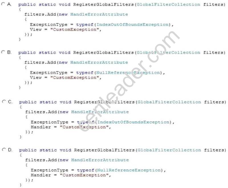 70-486 dumps exhibit