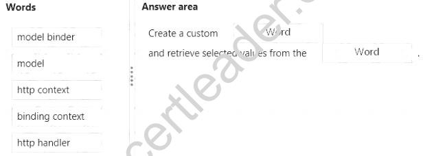 70-486 dumps exhibit