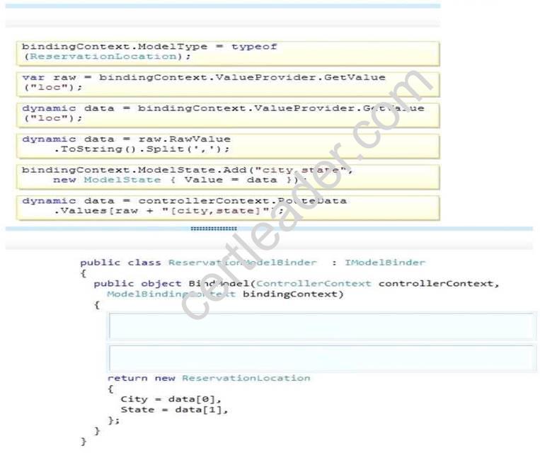 70-486 dumps exhibit