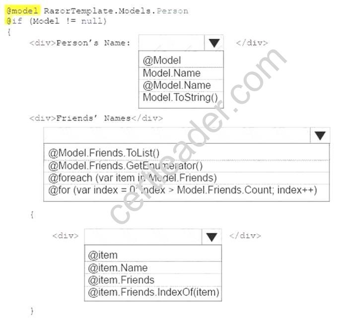 70-486 dumps exhibit