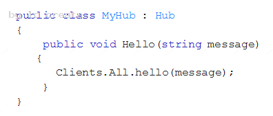 70-486 dumps exhibit