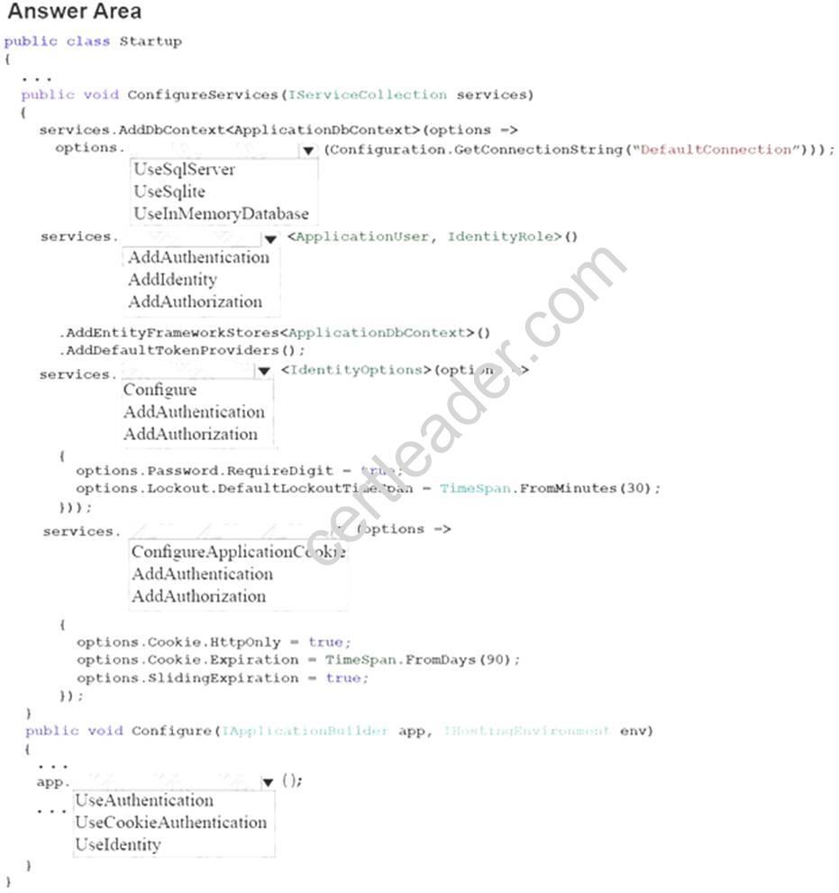 70-486 dumps exhibit