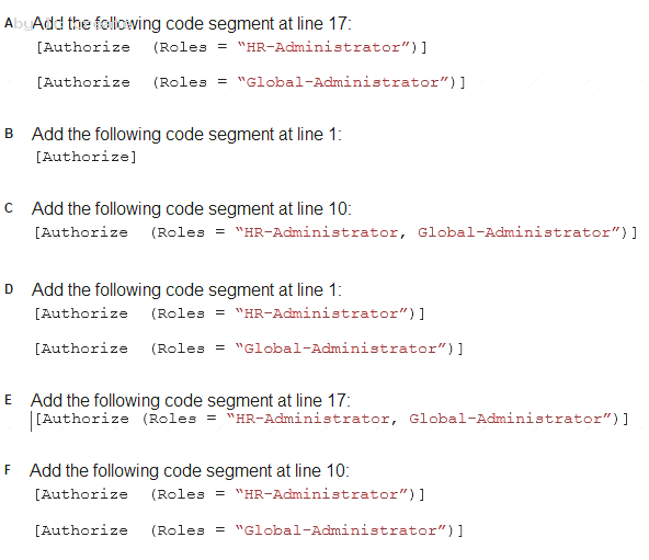 70-486 dumps exhibit
