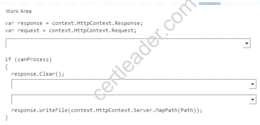 70-486 dumps exhibit