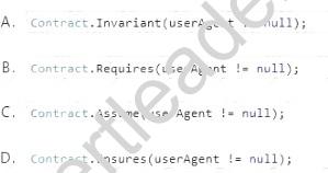 70-486 dumps exhibit