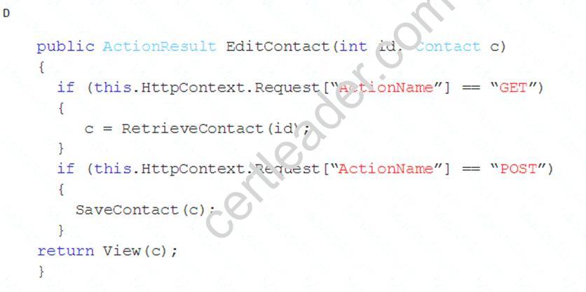70-486 dumps exhibit