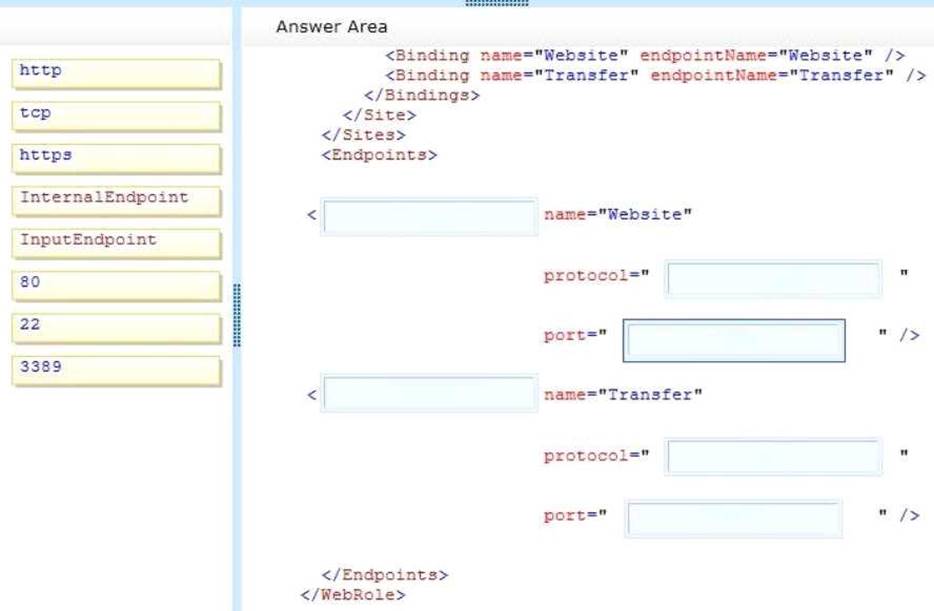 70-487 dumps exhibit