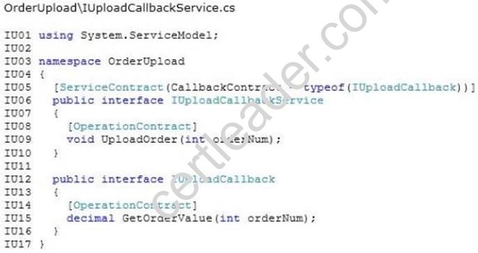 70-487 dumps exhibit
