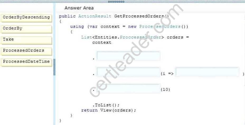 70-487 dumps exhibit