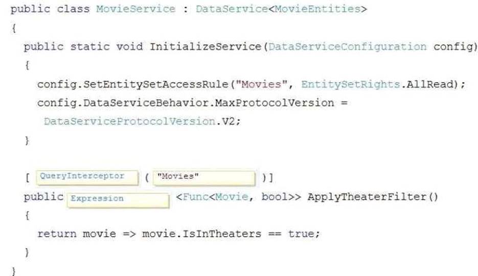 70-487 dumps exhibit