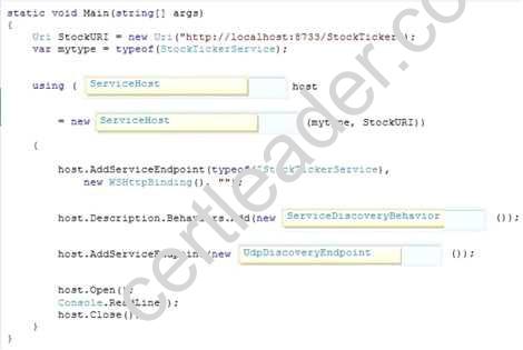 70-487 dumps exhibit