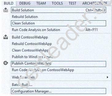 70-487 dumps exhibit