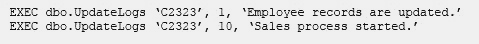 70-761 dumps exhibit