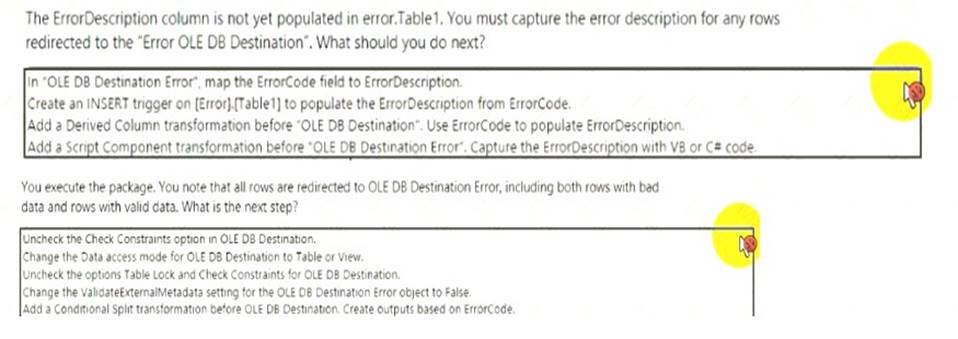 70-767 dumps exhibit
