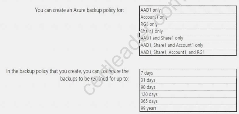 AZ-100 dumps exhibit