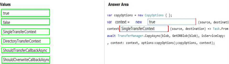 AZ-203 dumps exhibit