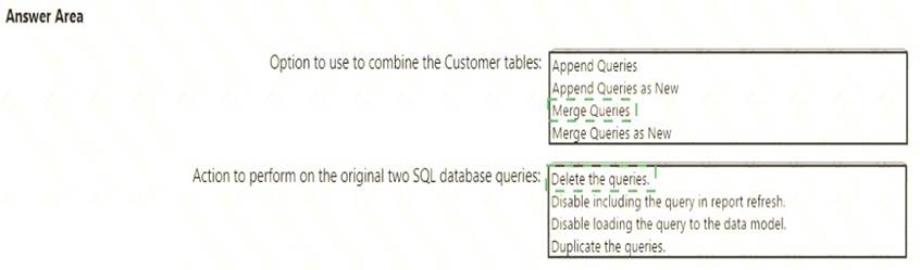 DA-100 dumps exhibit