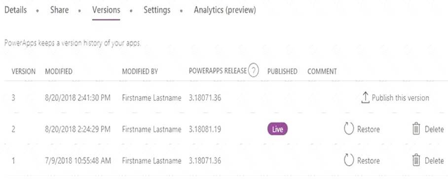 PL-900 dumps exhibit